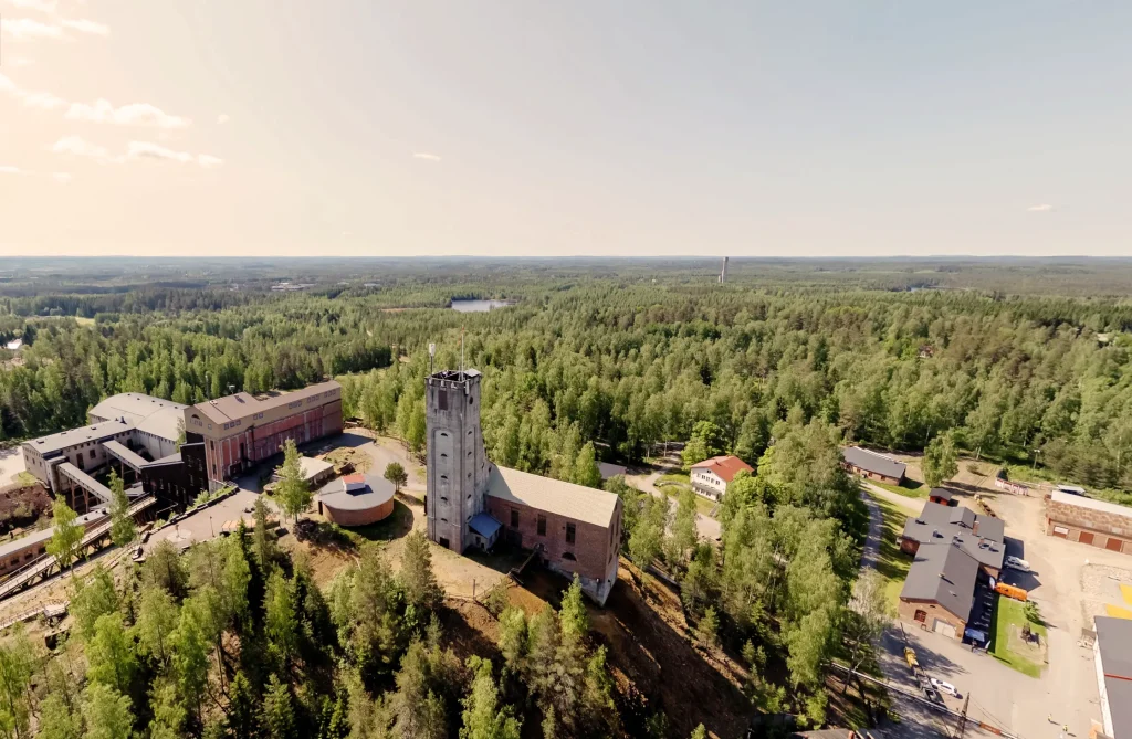 Vanha Kaivos, ilmakuva