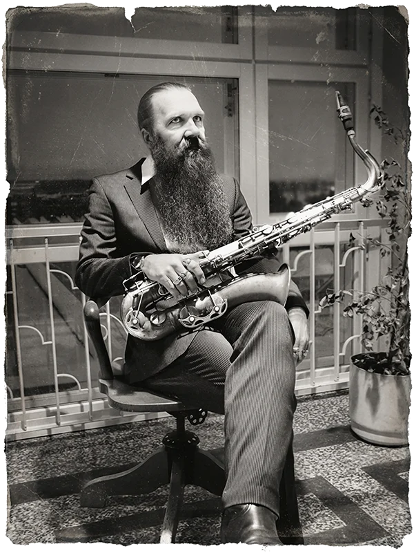 OutoJazz'26 - Sami Sippola. Promokuva