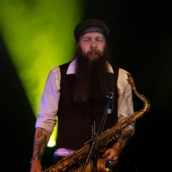 Sami Sippola lavalla