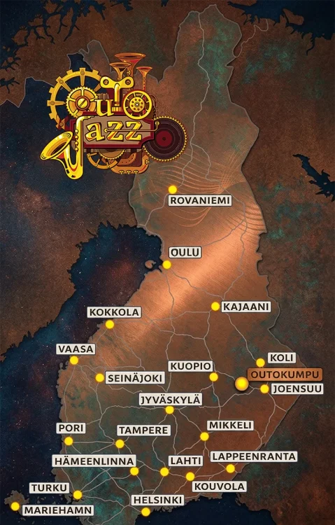 OutoJazz-saapuminen-kartta
